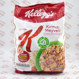 تصویر کورن فلکس کلوگس Kelloggs مدل Strawberry 