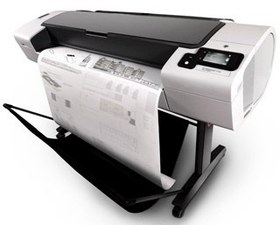 تصویر پلاتر اچ پی ۷۹۰-plotter hp designjet t790 