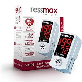 تصویر دستگاه پالس اکسیمتر رزمکس SB100 ROSSMAX-pulse-oximeter-SB100