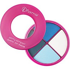 تصویر سایه چشم چهارتایی پریتی فلورمار 42-پالت آبی FLORMAR PRETTY COMPACT QUARTET EYE SHADOW