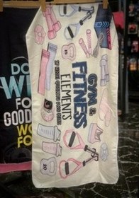 تصویر حوله ورزشی یوگا و بدنسازی 