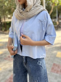 تصویر شومیز پاپیونی 