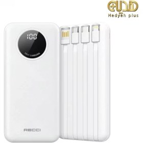 تصویر پاوربانک 10000 میلی آمپر رسی مدل Recci RPB-01 Recci RPB-01 Power bank 10000 mAh