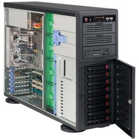 تصویر کیس سرور سوپرمیکرو CSE-743TQ-1200B-SQ Supermicro CSE-743TQ-1200B-SQ Server Chassis