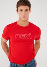 تصویر تی شرت آستین کوتاه مردانه ماوی ا mavi | 065781-33099 mavi | 065781-33099