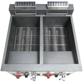 تصویر سرخکن رومیزی گازی دو لگن 