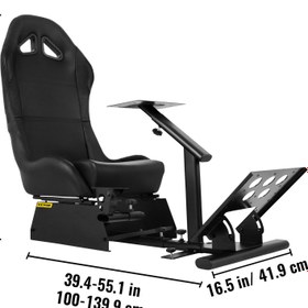 تصویر صندلی گیمینگ رانندگى GyGameseat Racing Simulator GyGameseat Racing Simulator