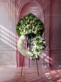 تصویر تاج گل ترحیم Funeral Flower Stand