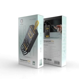 تصویر پاوربانک گرین مدل Transparent Pro ظرفیت ۳۰ هزار میلی‌آمپر 