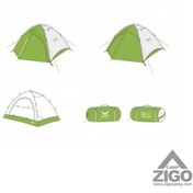 تصویر چادر کوهنوردی دو نفره دو پوش اسنوهاک مدل سامیت ا Snow Hawk Summit Camping Tent Snow Hawk Summit Camping Tent
