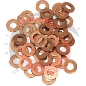 تصویر واشر مسی فارسونگاه مناسب کامیون بنز و نیسان دیزل 