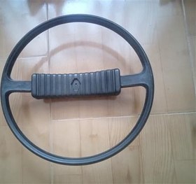 تصویر غربیلک فرمان رنو5_مدل پایینی 