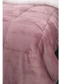 تصویر ست پتو دو نفره - صورتی کمرنگ برند favora Comforter Double Blanket Set - Dusty Rose