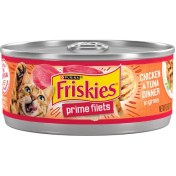 تصویر کنسرو گربه فریسکیز مدل پرایم فیله (Prime Filets) با طعم مرغ و ماهی تن در سس 