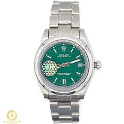 تصویر ساعت مچی رولکس مردانه اویستر پرپچوال اتوماتیک سبز ROLEX oyster perpetual 25965 