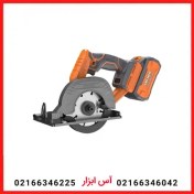 تصویر اره گردبر و شیار زن شارژی آنکور 125 میلیمتر مدل DCH1 دو باتری 