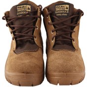 تصویر کفش صنعتی خاکی سنگ کالا کارتن 10 جفتی 