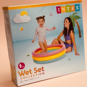 تصویر استخر اینتکس طرح رنگین کمان 58924NP INTEX 