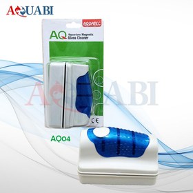 تصویر شیشه پاک کن مغناطیسی آکواتک AQ04 AQUATEC Aquarium Magnetic Glass Cleaner AQ04