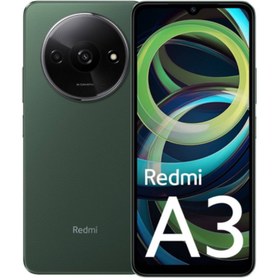 تصویر گوشیشیائومی ردمیA3،ریجستر شده با گارانتی حافظه 128رم4رنگ سبز XIAOMI Redmi A3