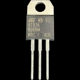 تصویر ترایاک BTB16-800BW TRIAC 800V-16A ST 