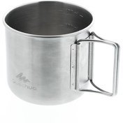 تصویر ماگ کوهنوردی کچوا ظرفیت 400 میلی لیتر مدل MH150 اورجینال Quechua MH150 0.4 L Hiking Mug