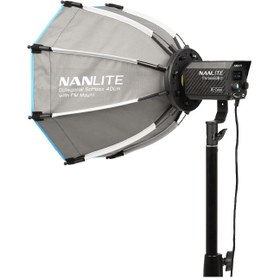 تصویر اکتاباکس نانلایت Nanlite Octagonal Softbox for FM Mount (15.7") 