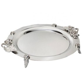 تصویر سینی پذیرایی نگار مدل 306 طرح رز 