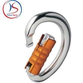 تصویر کارابین پیچ نیم دایره اومینی پتزل PETZL OMNI SL 