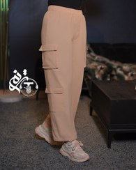 تصویر شلوار کارگو سه رنگ دو سایز کد 7060 Cargo pants, three colors, two sizes, code 7060