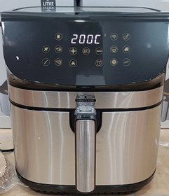 تصویر سرخکن بدون روغن جفت المنت بالا و پایین (هواپز) رمانتیک هوم مدلDIVAN8A DIGITAL AIR FRYER