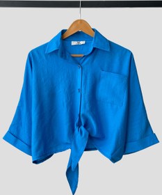 تصویر بلوز گره ای 