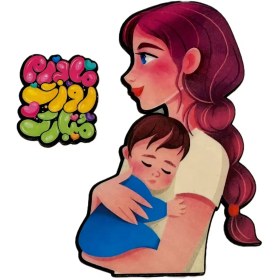 تصویر تاپر کیک روز مادر کد 253 