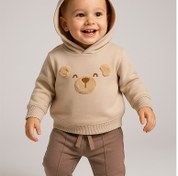 تصویر هودی و شلوار توکرکی نوزادی طرح Migel سایز ۱۸ تا ۲۴ ماه 