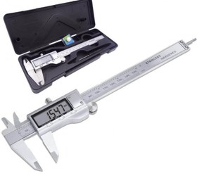 تصویر کولیس دیجیتال فلزی 