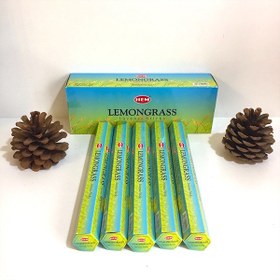 تصویر عود شاخه ای لیمو چمن هم HEM Lemon Grass Incense Stick 