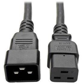 تصویر کابل برق بک تو بک (3x1.5 mm) بافو مدل C20-C19 به طول 0.6 متر Bafo C20-C19 Back To Back 3x1.5mm Power Cable 0.6m