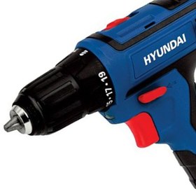 تصویر دریل شارژی اتوماتیک هیوندای مدل HP122-A Hyundai HP122-A automatic cordless drill