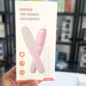 تصویر سنگ پا برقی و اپیلاتور نانو کریستال دوکاره 