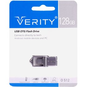 تصویر فلش مموری وریتی مدل O512 USB3.0 Type-C ظرفیت 128 گیگابایت ا Verity O512 USB3.0 Type-C Flash Memory 128GB Verity O512 USB3.0 Type-C Flash Memory 128GB