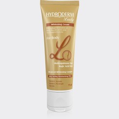 تصویر کرم روشن کننده بدن هیدرودرم Hydroderm Body Whitening Cream 75g 