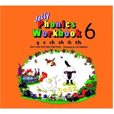 خرید و قیمت کتاب Jolly Phonics Workbook 6 اثر Sara Wernham and Sue ...