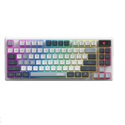 تصویر کیبورد گیمینگ ام اس آی MSI FORGE GK600 TKL WIRELESS SKY 