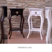 تصویر میز تلفن MDF یک کشو 