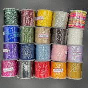 تصویر نخ دستبندی دندلیون ۱۰ متری و ۱۰۰ متری در رنگ های مختلف 