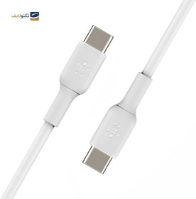 تصویر کابل دو سر USB-C بلکین مدل CAB003bt1M طول 1 متر Belkin CAB003bt1M BoostCharge USB-C to USB-C Cable 1M