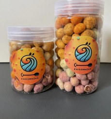 تصویر بادام زمینی روکش دار رژیمی 