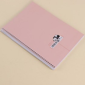 تصویر دفتر سیمی 80 برگ پیک فدک کد 009 Peykefadak Notebooke 80 Sheets Code 009