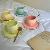 تصویر فنجون نعلبکی لاکچری 