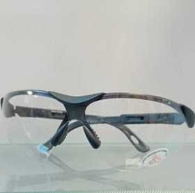 تصویر عینک ایمنی لنز شفاف فریم مشکی برند AOSafety مدل Maxon (آ اُ سِیفتی مَکسُن) 